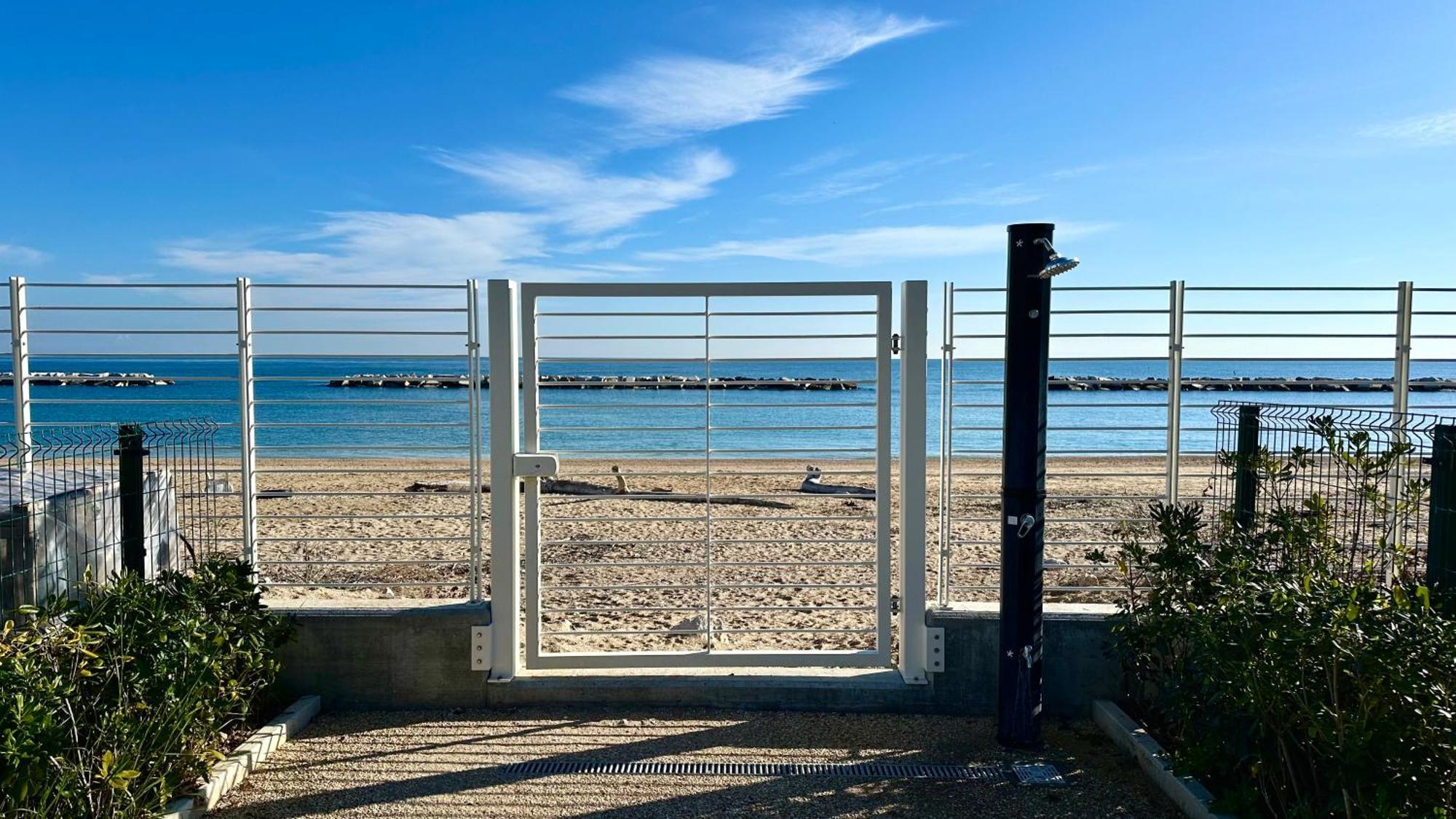 P020 - Porto Recanati, Nuovo Trilocale Con Giardino Экстерьер фото