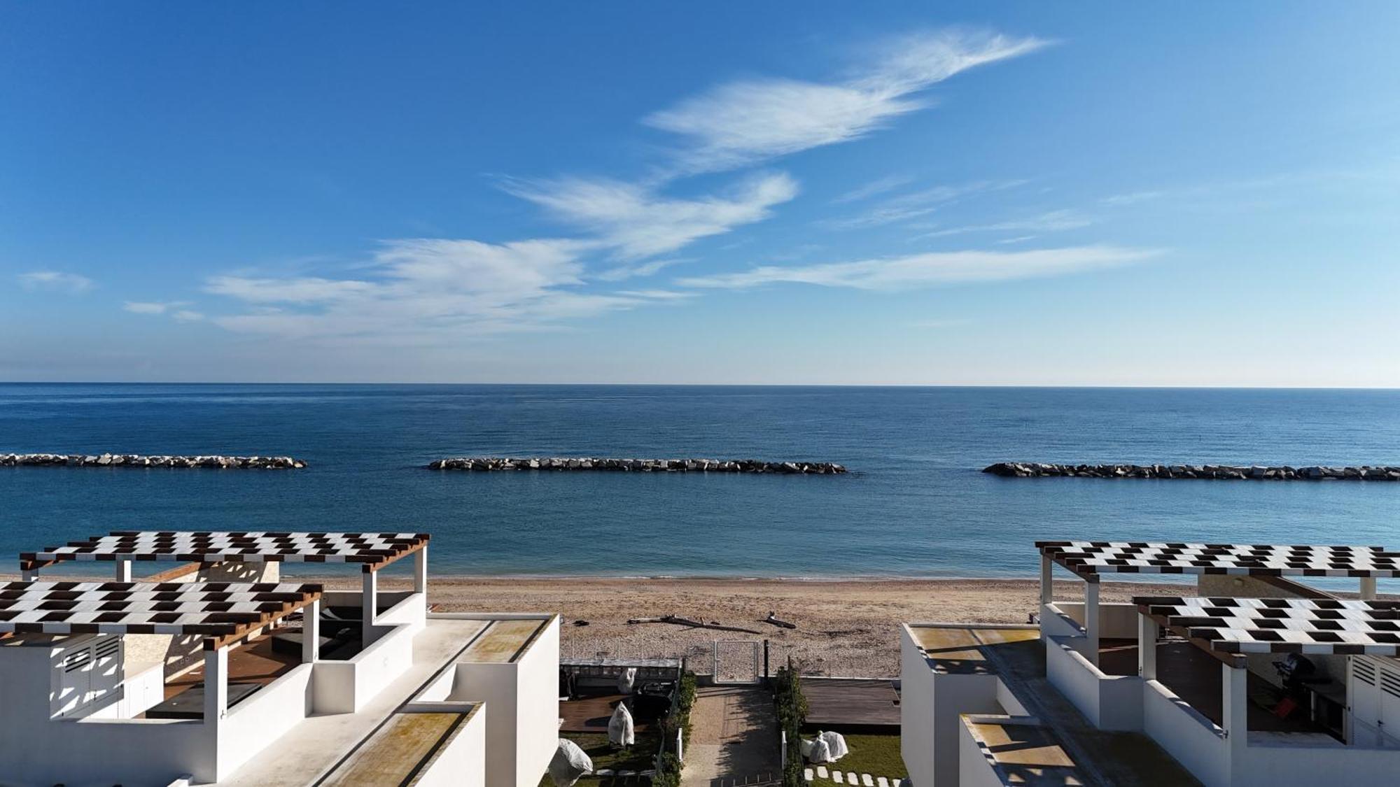 P020 - Porto Recanati, Nuovo Trilocale Con Giardino Экстерьер фото